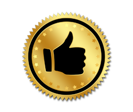 Quality service badge